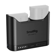 SmallRig LP-E6P Camera Battery Double Bay Charger