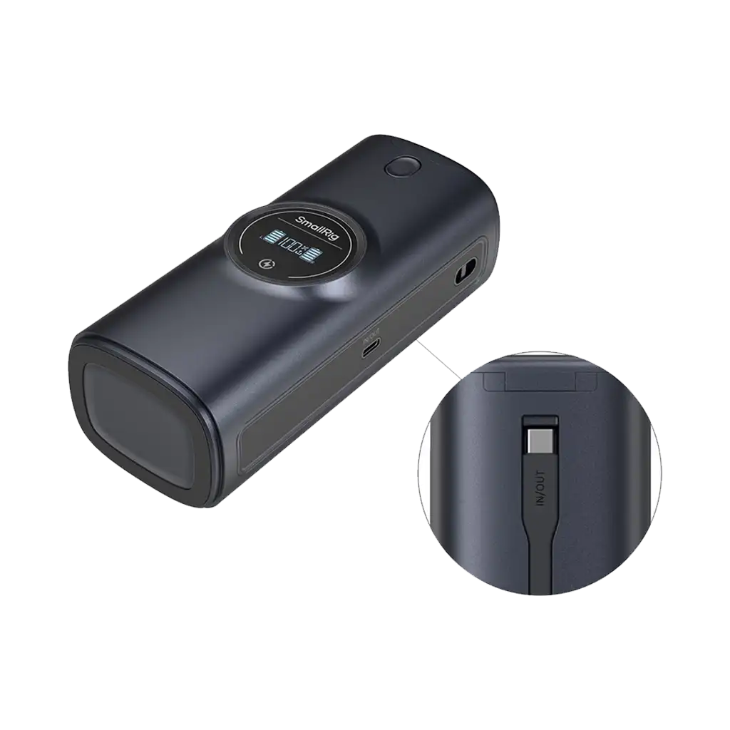 SmallRig LP-E6P/LP-E6NH Power Bank 2-Bay Charger Case