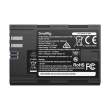SmallRig LP-E6P USB-C Battery with Power Display (2600mAh)