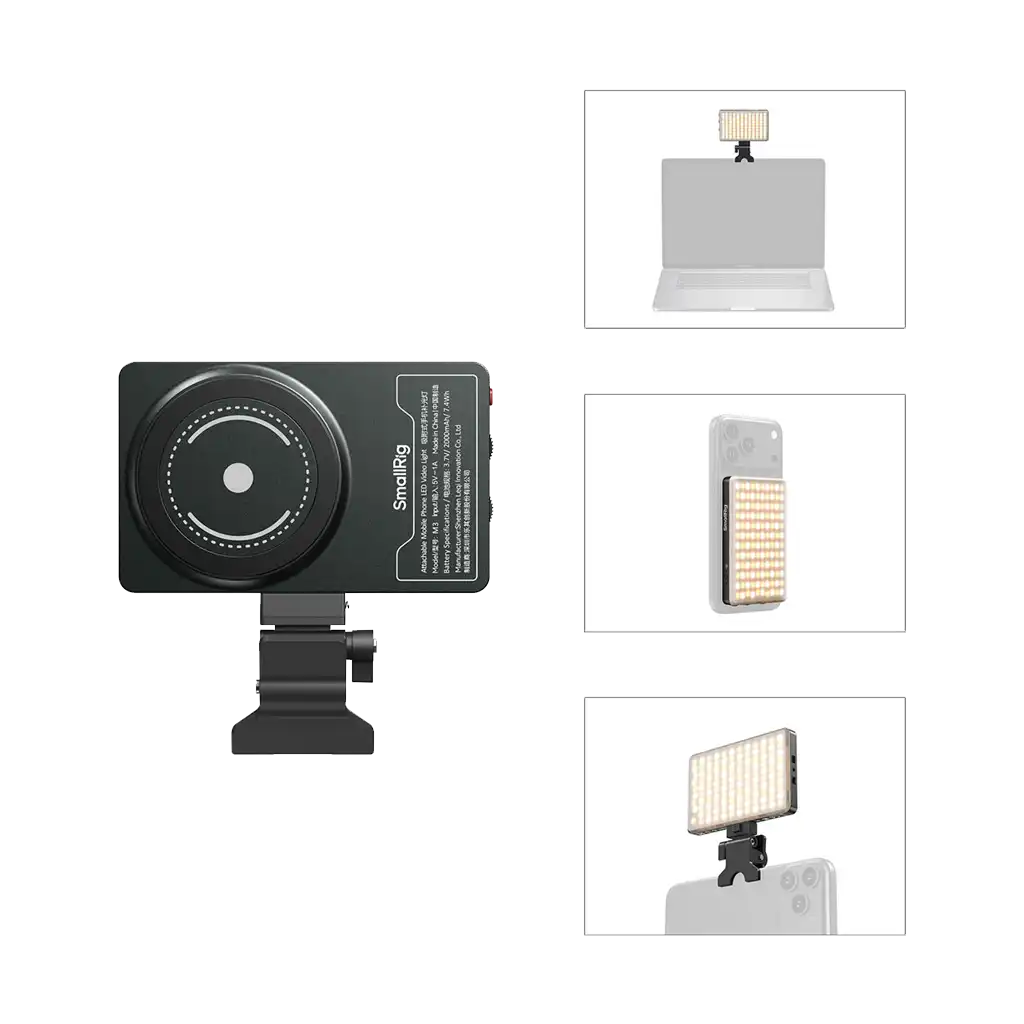 SmallRig M3 Bi-Color LED Video Light Mobile Phones (Ink Blue)