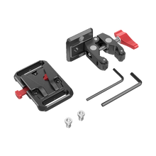 SmallRig Mini V-Lock Battery Plate with Claw-Shaped Clamp