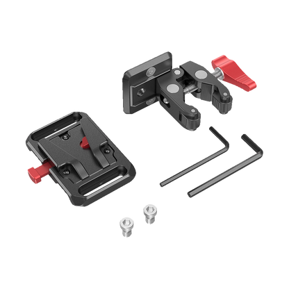 SmallRig Mini V-Lock Battery Plate with Claw-Shaped Clamp
