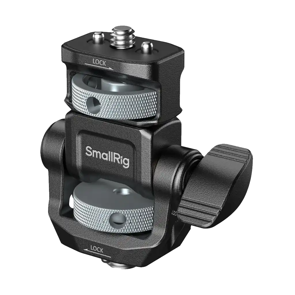 SmallRig Monitor Support for Horizontal and Vertical Shooting with ARRI 3/8"-16 Locating Screw