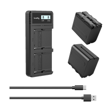 SmallRig NP-F970 Dual-Battery and Charger Kit