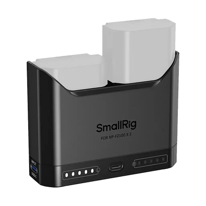 SmallRig NP-FZ100 Camera Battery Double Bay Charger