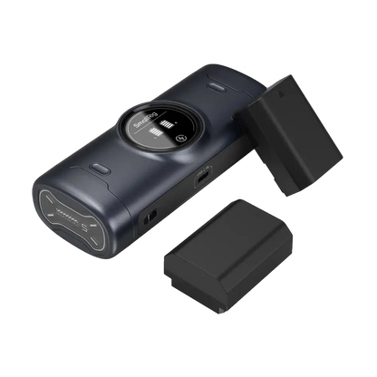 SmallRig NP-FZ100 Kit with 2 Batteries and Portable 2-Bay Charger Case