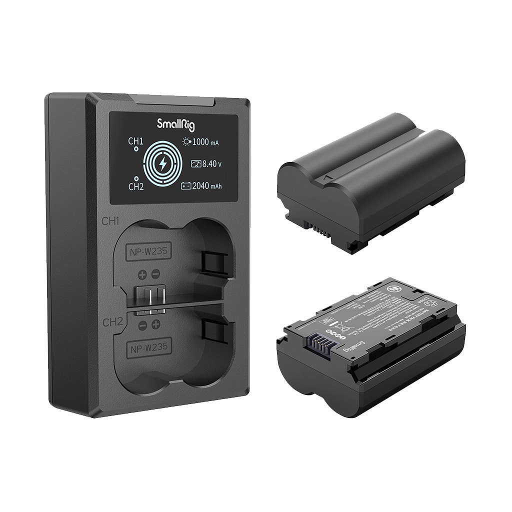 SmallRig NP-W235 2-Battery Kit with Dual Charger