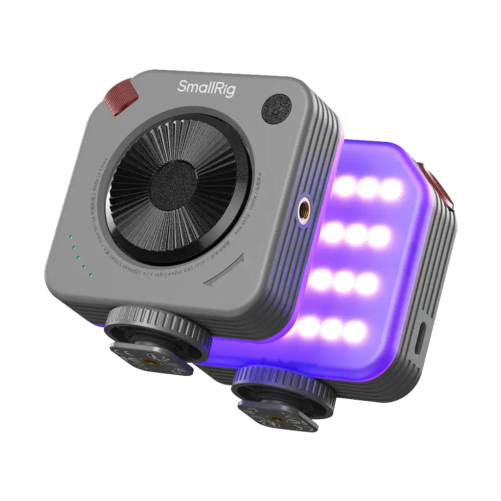 SmallRig P108 Neo Mini RGB LED Video Light (Nebula Gray)