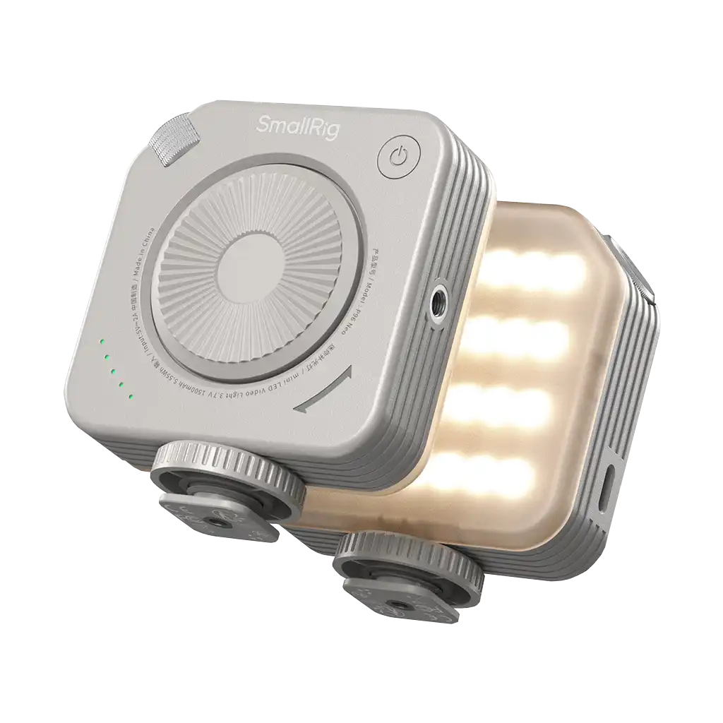 SmallRig P96 Neo mini Bi-Color LED Video Light (Morandi Gray)