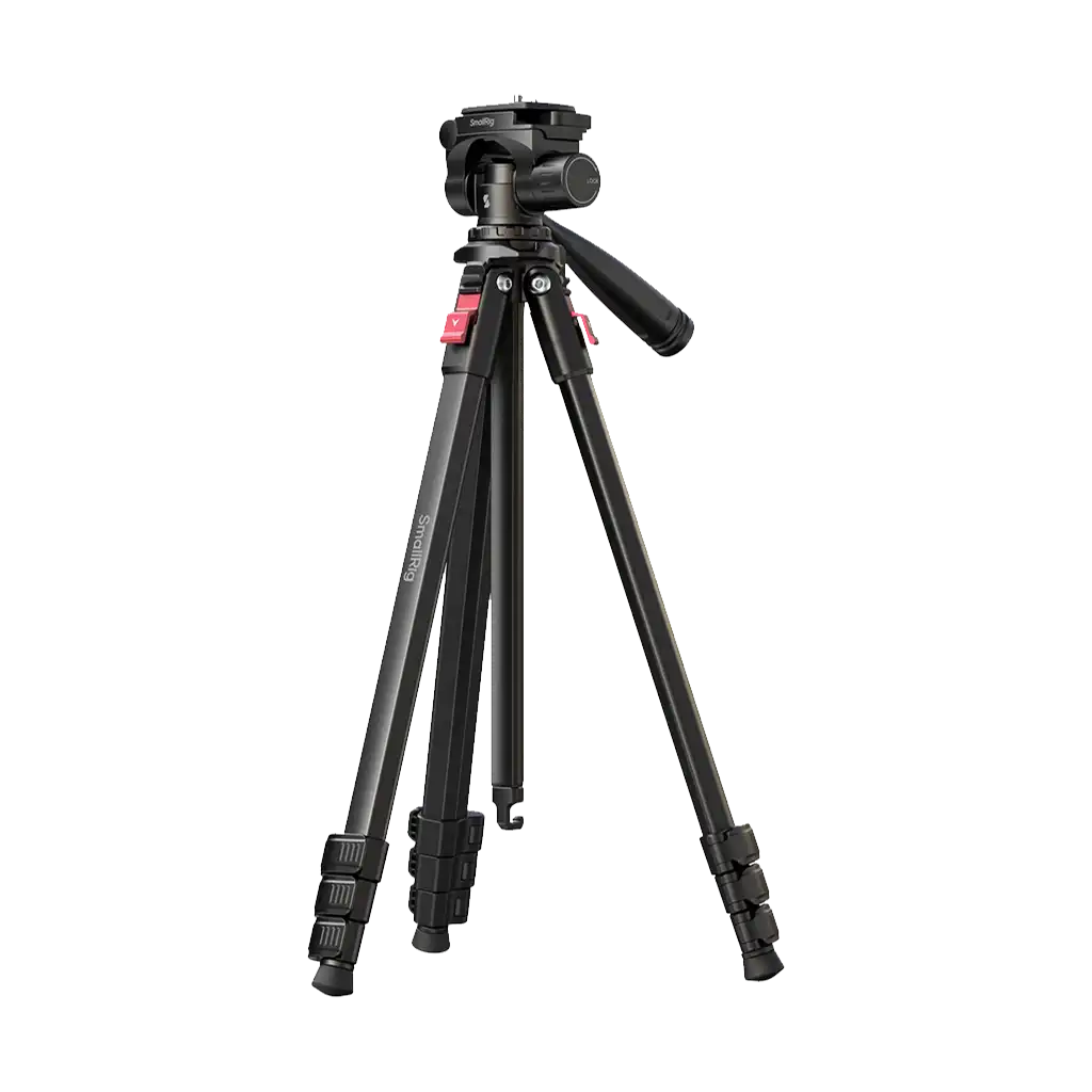 SmallRig Portable Aluminum Video Tripod with Center Column