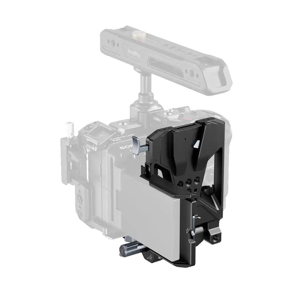 SmallRig Pro Adjustable Arca-Type Plate and V-Lock Battery Mounting System