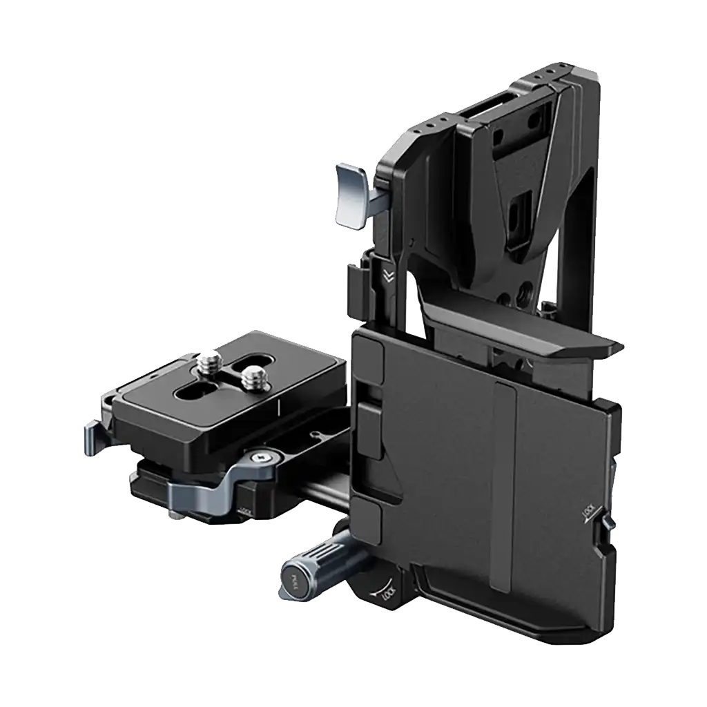 SmallRig Pro Adjustable Arca-Type Plate and V-Lock Battery Mounting System