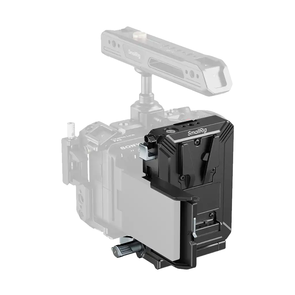 SmallRig Pro Adjustable Arca-Type Plate and V-Mount Battery Interface System