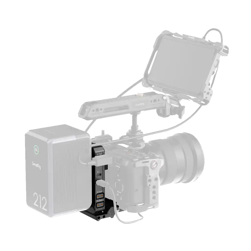 SmallRig Pro Adjustable Arca-Type Plate and V-Mount Battery Interface System