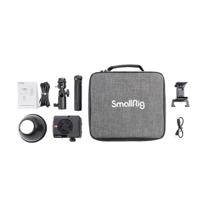 SmallRig RC 60B Bi-Color LED Monolight (Power Bank Clamp Edition)