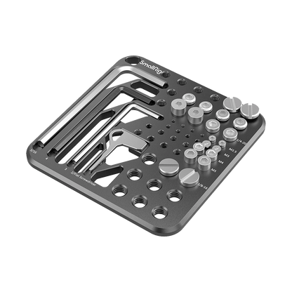 SmallRig Screw and Allen Wrench Storage Plate Kit