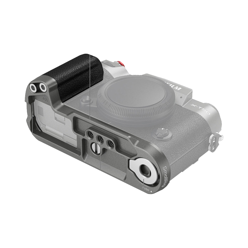 SmallRig Silicone L-Shape Grip for Fujifilm X-T50 (Charcoal Silver)