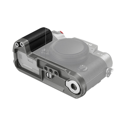 SmallRig Silicone L-Shape Grip for Fujifilm X-T50 (Charcoal Silver)