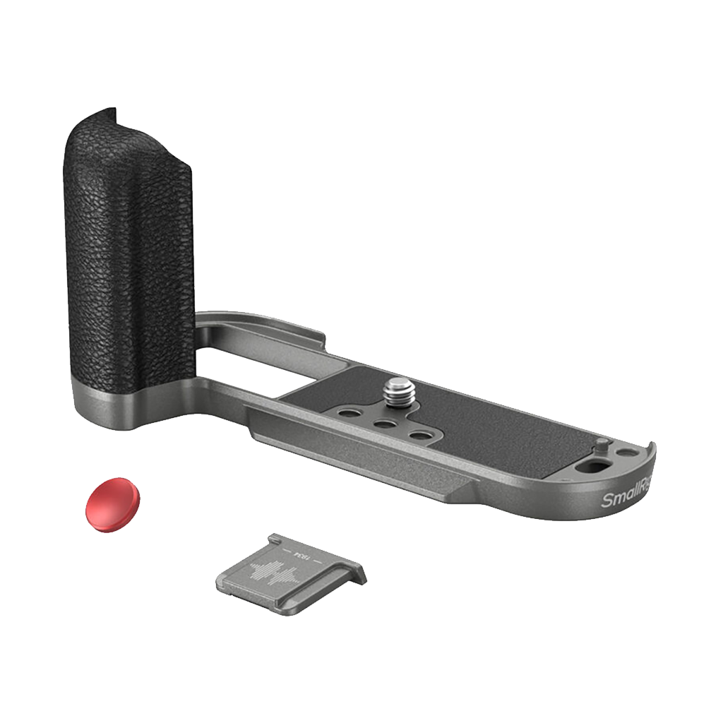 SmallRig Silicone L-Shape Grip for Fujifilm X-T50 (Charcoal Silver)