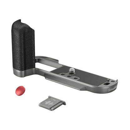 SmallRig Silicone L-Shape Grip for Fujifilm X-T50 (Charcoal Silver)