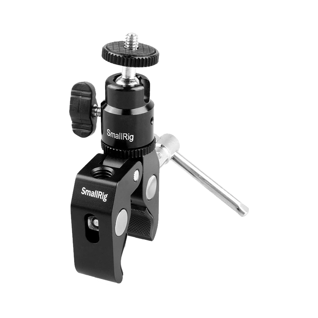 SmallRig Super Clamp Mount with 1/4" Screw Ball Head Mount