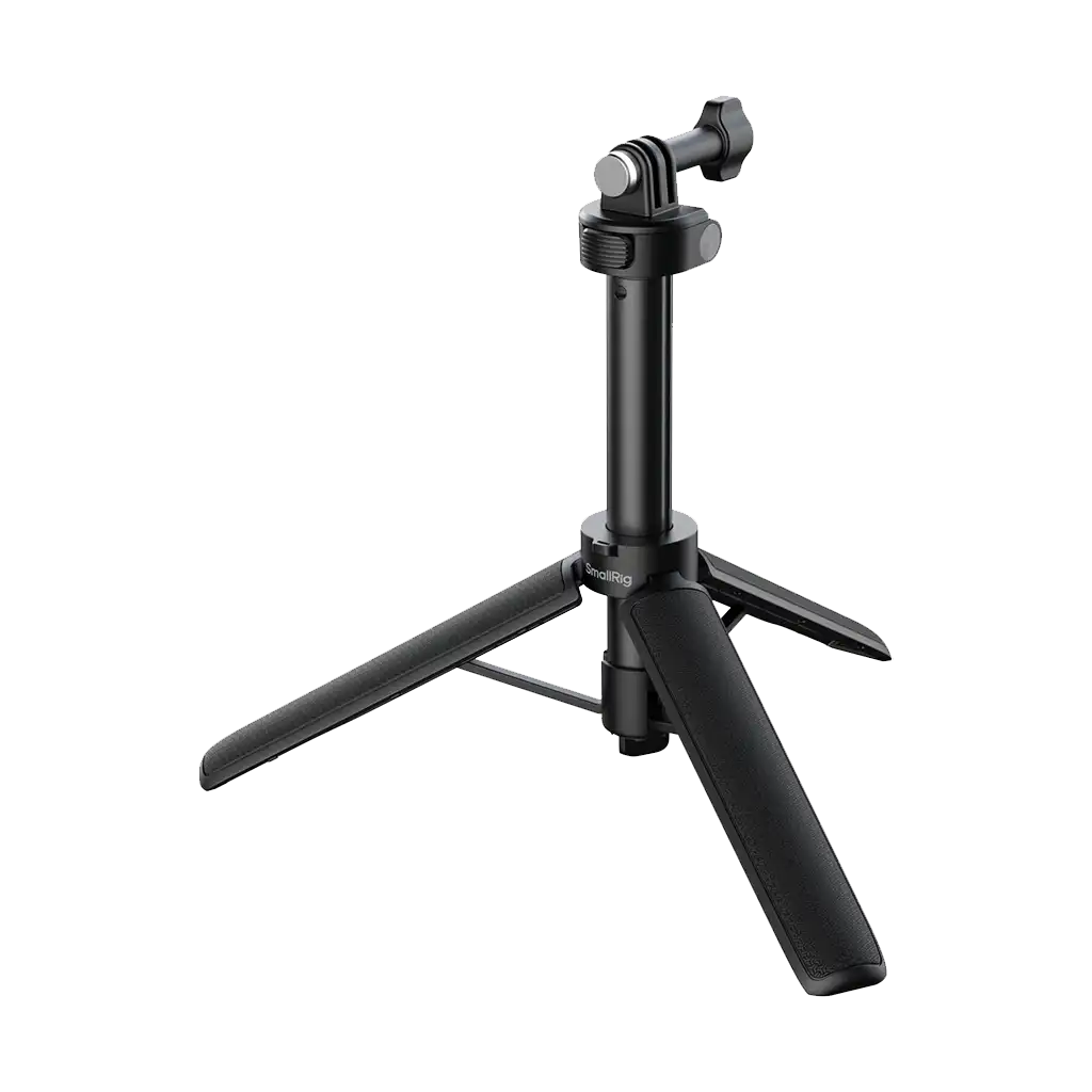 SmallRig Telescoping Handgrip/Tripod for Action Cameras with 3-Prong Mount