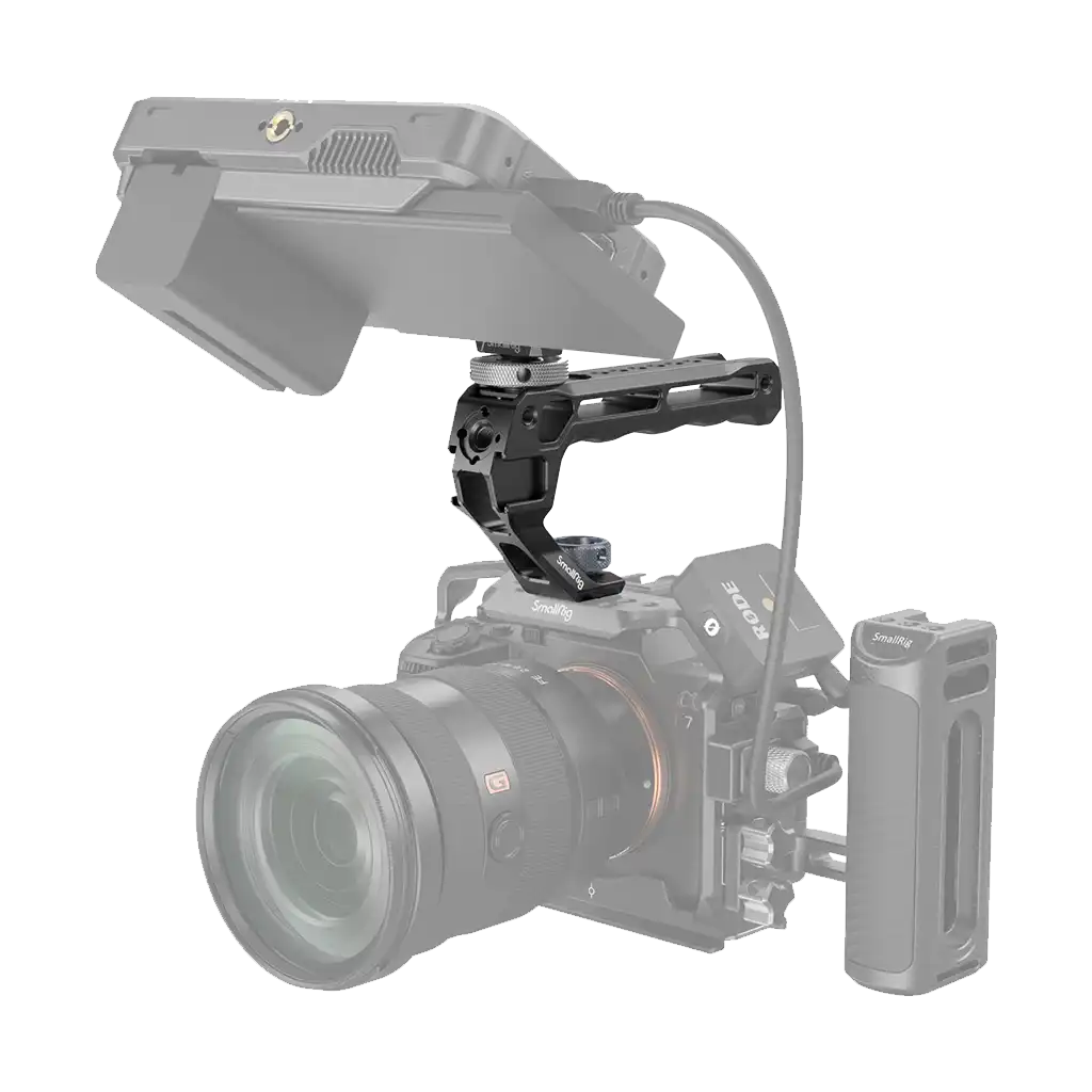 SmallRig Top Handle with Monitor Support Kit (Shoe Adapter)