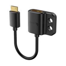 SmallRig Ultra-Slim Female HDMI Type A to Male Mini-HDMI Type C Adapter Cable