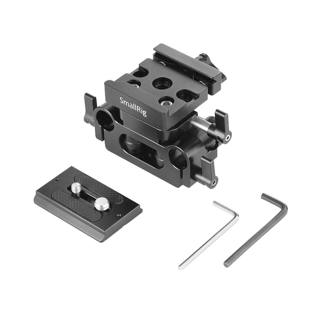 SmallRig Universal Baseplate with 15mm LWS Rod Support