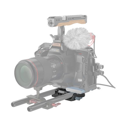 SmallRig Universal Camera Baseplate with 15mm LWS Rod Clamp