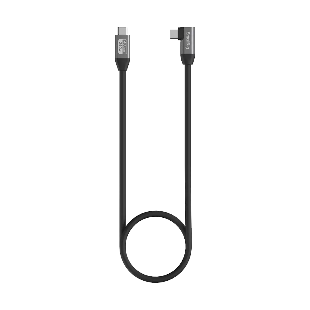 SmallRig USB4 Cable (Right Angle, 1m)