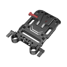 SmallRig V-Lock Battery Plate with 15mm LWS Rod Clamp