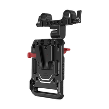 SmallRig V-Lock Battery Plate with 15mm Rod Clamp and Adjustable Arm