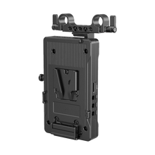 SmallRig V-Mount Battery Adapter Plate with 15mm LWS Rod Clamp and Adjustable Arm