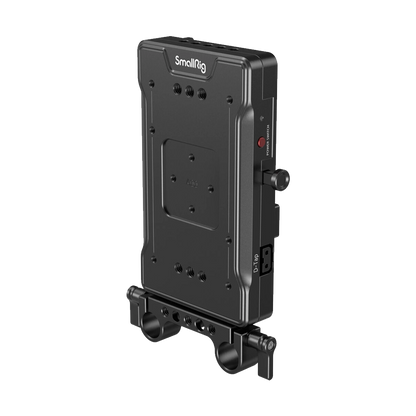 SmallRig V-Mount Battery Adapter Plate with Dual 15mm Rod Clamp