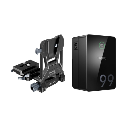 SmallRig VB99 Pro mini Battery Kit with Folding V-Lock Plate (6800mAh, V-Mount)