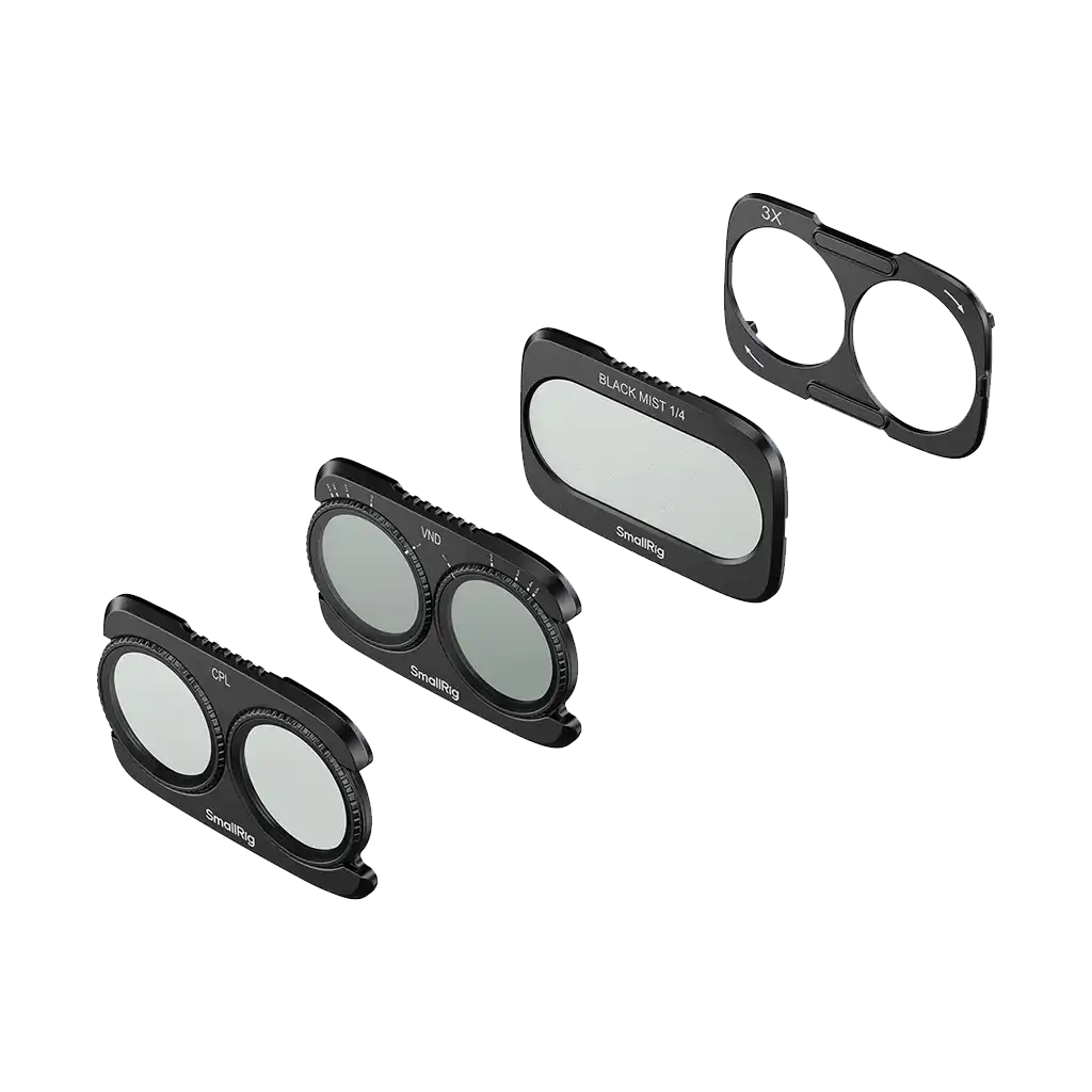SmallRig VND, Diffusion and CPL Split Filter Kit for DJI Osmo Pocket 4P (1-5 Stops)