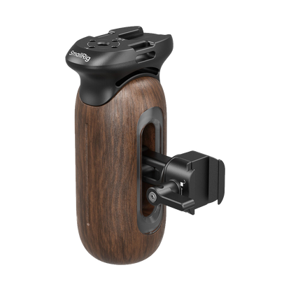 SmallRig Wooden Side Handle with NATO Clamp
