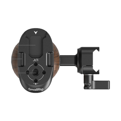 SmallRig Wooden Side Handle with NATO Clamp