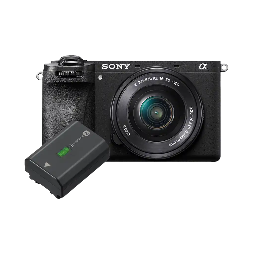 Sony a6700 Mirrorless Camera with 16-50mm Lens with FREE Sony NP-FZ100 Rechargeable Lithium-Ion Battery (Valued at R2,895)