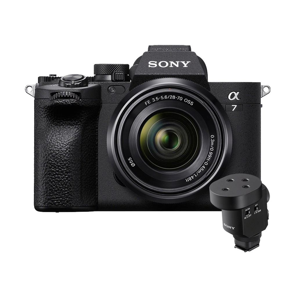 Sony Alpha A7 IV Mirrorless Digital Camera with FE 2870mm f3.55.6 OS