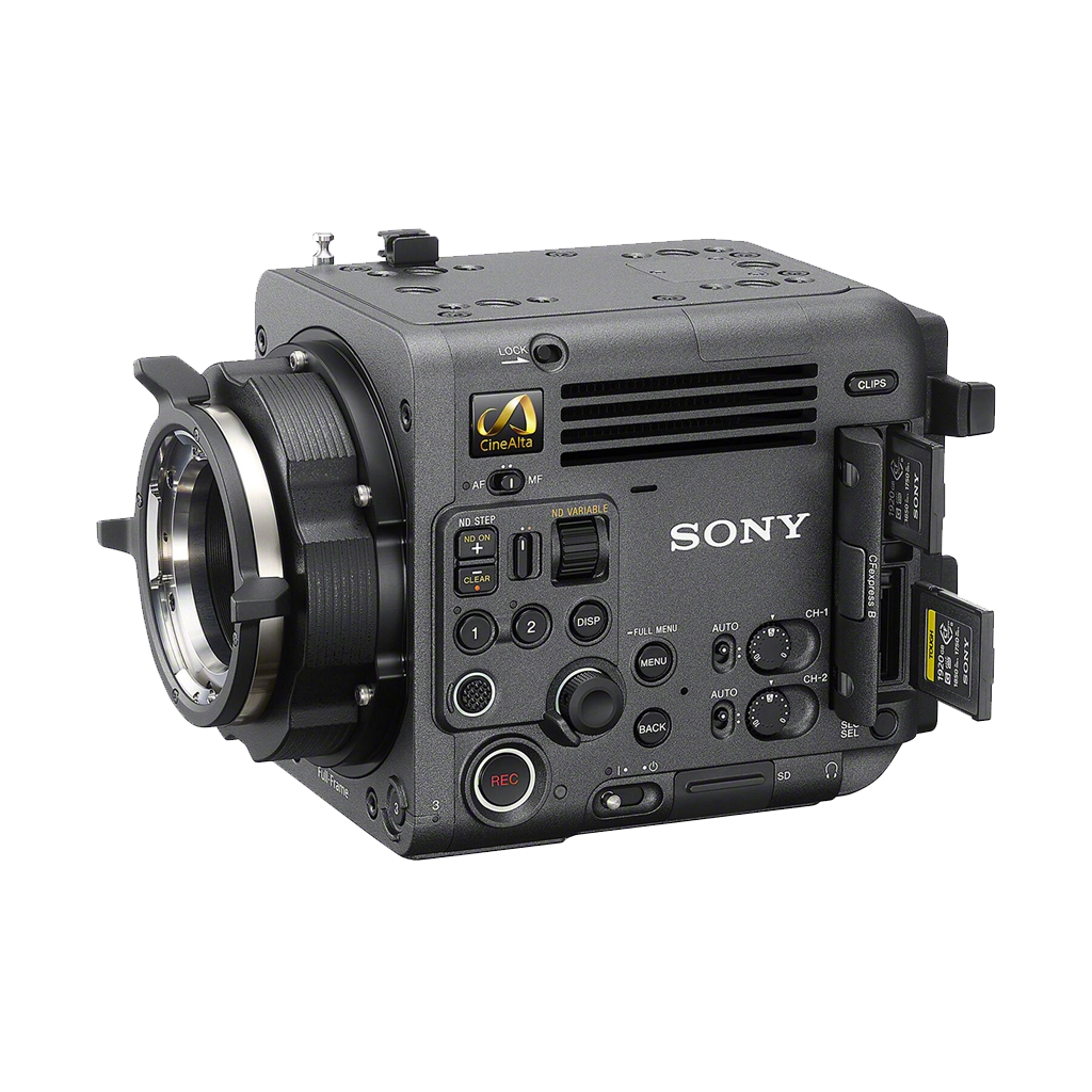 Sony BURANO 8K Digital Motion Picture Camera with FREE 2x Sony 960GB CFexpress Type B TOUGH Memory Cards and 2x Sony BP-GL95B 14.4V Lithium-Ion V-Mount Batteries and 1x Sony GP-VR100 Remote Control Grip (Valued at R95 000)
