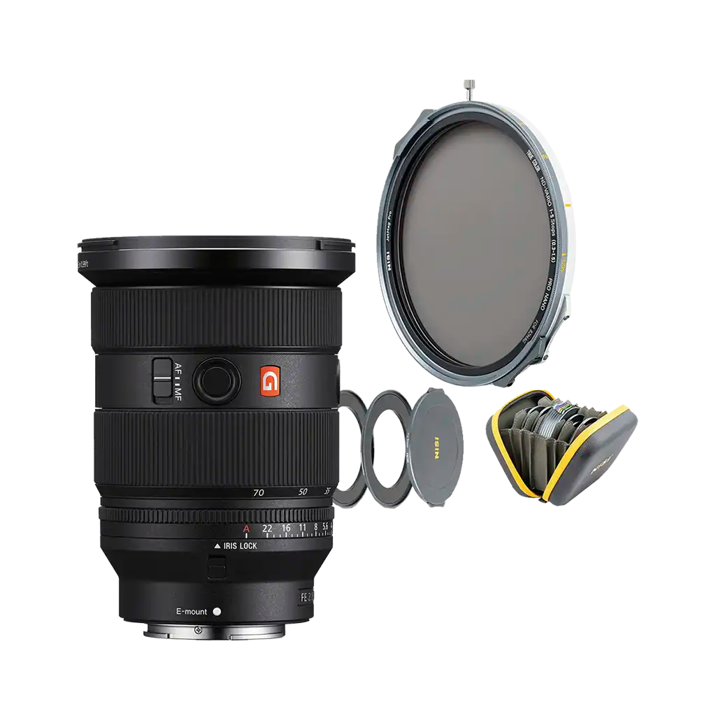 Sony FE 24-70mm f/2.8 GM II Lens with FREE NiSi JetMag VDN Base Kit (Valued at R5 995)