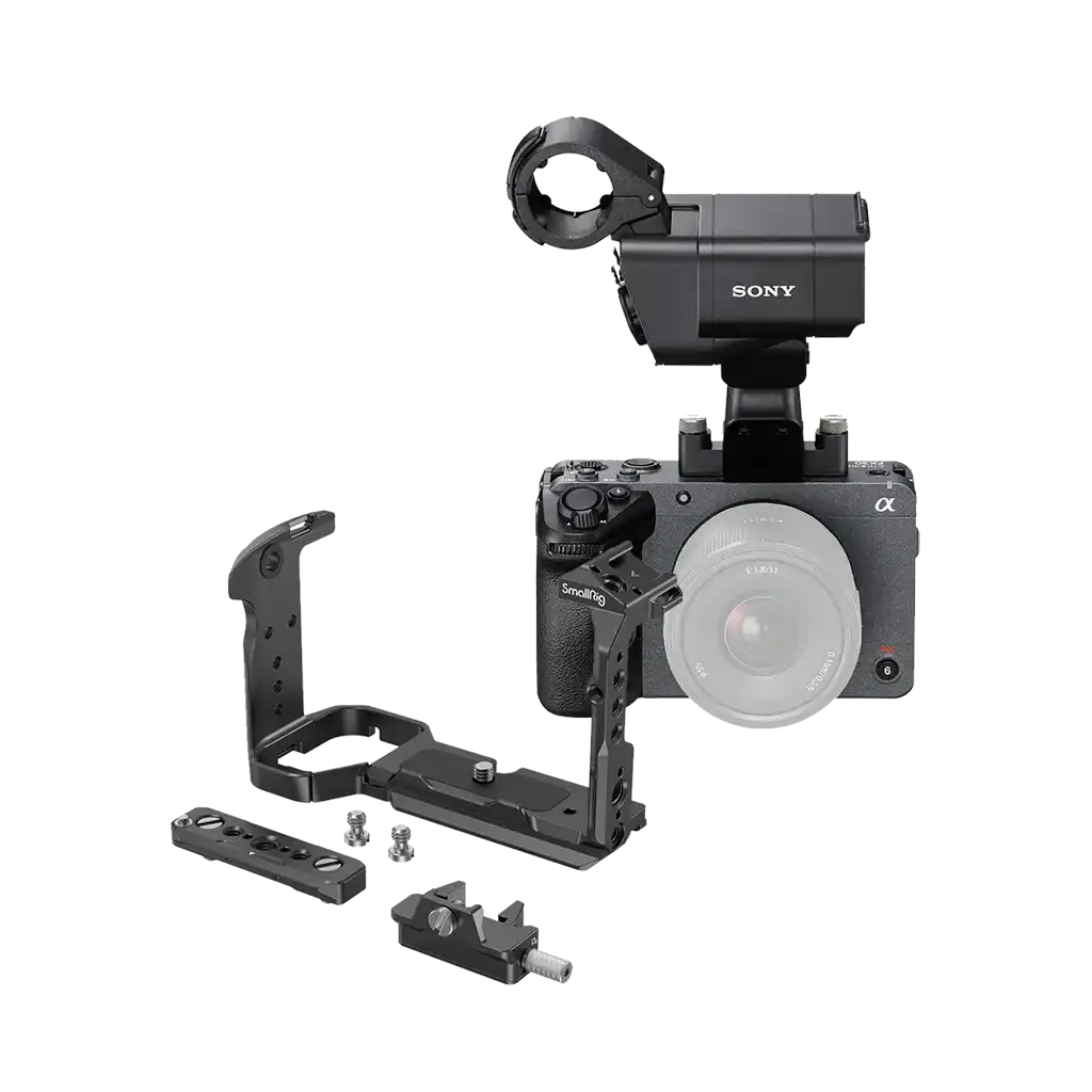 Sony FX30 Digital Cinema Camera with Top Handle and FREE SmallRig Camera Cage 4183 (Valued at R2,140)