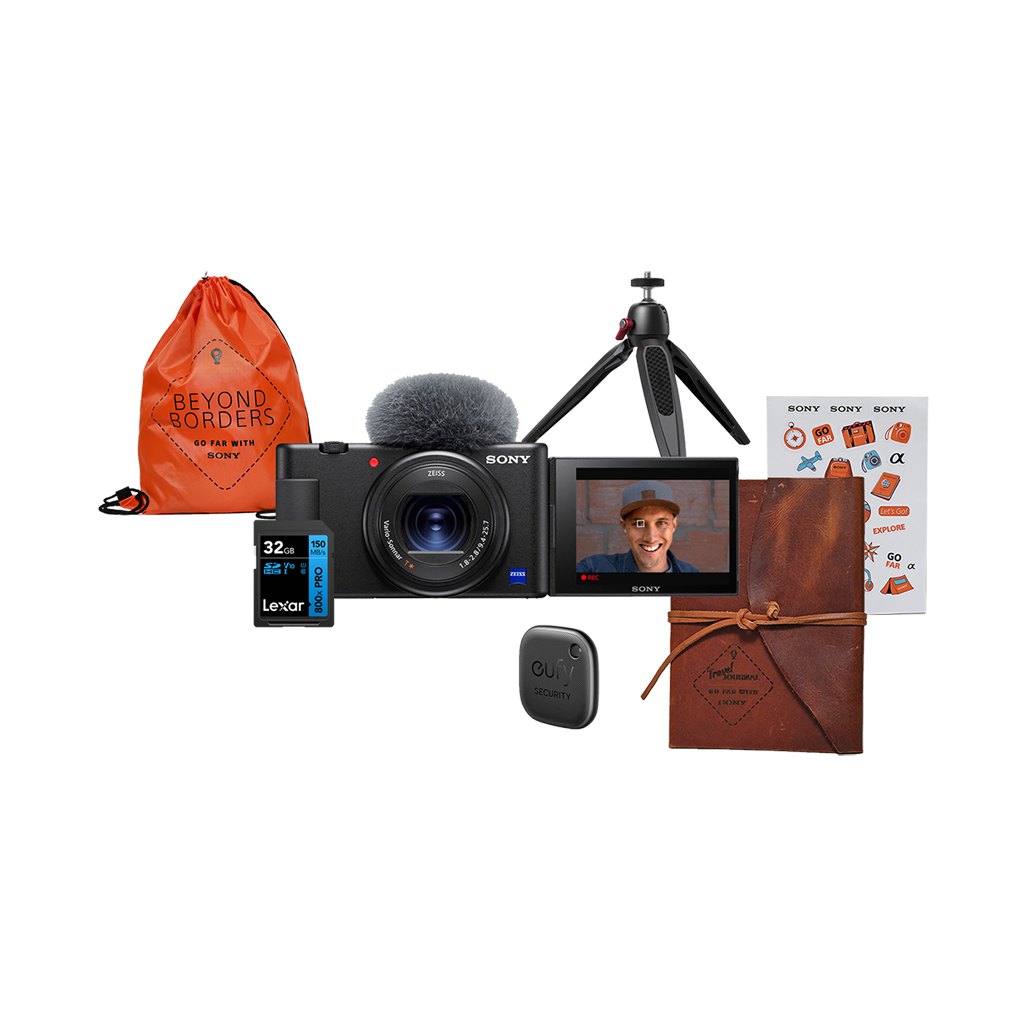 Sony ZV-1 Digital Camera with FREE Beyond Borders Travel Kit