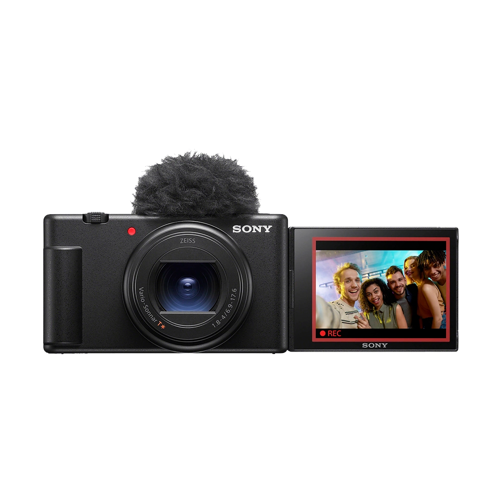 Sony ZV-1 II Digital Camera (Black) with FREE Sony GP-VPT2BT Wireless Shooting Grip (Valued at R4,395)