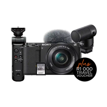 Sony ZV-E10 Mirrorless Camera with 16-50mm Lens Creator Kit