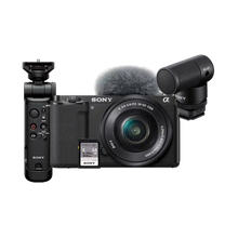 Sony ZV-E10 Mirrorless Camera with 16-50mm Lens Creator Kit