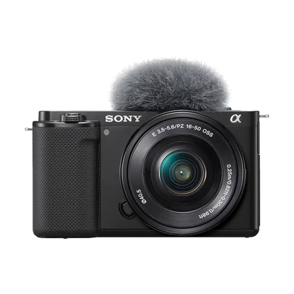 Sony ZV-E10 Mirrorless Camera with 16-50mm and 55-210mm Lens