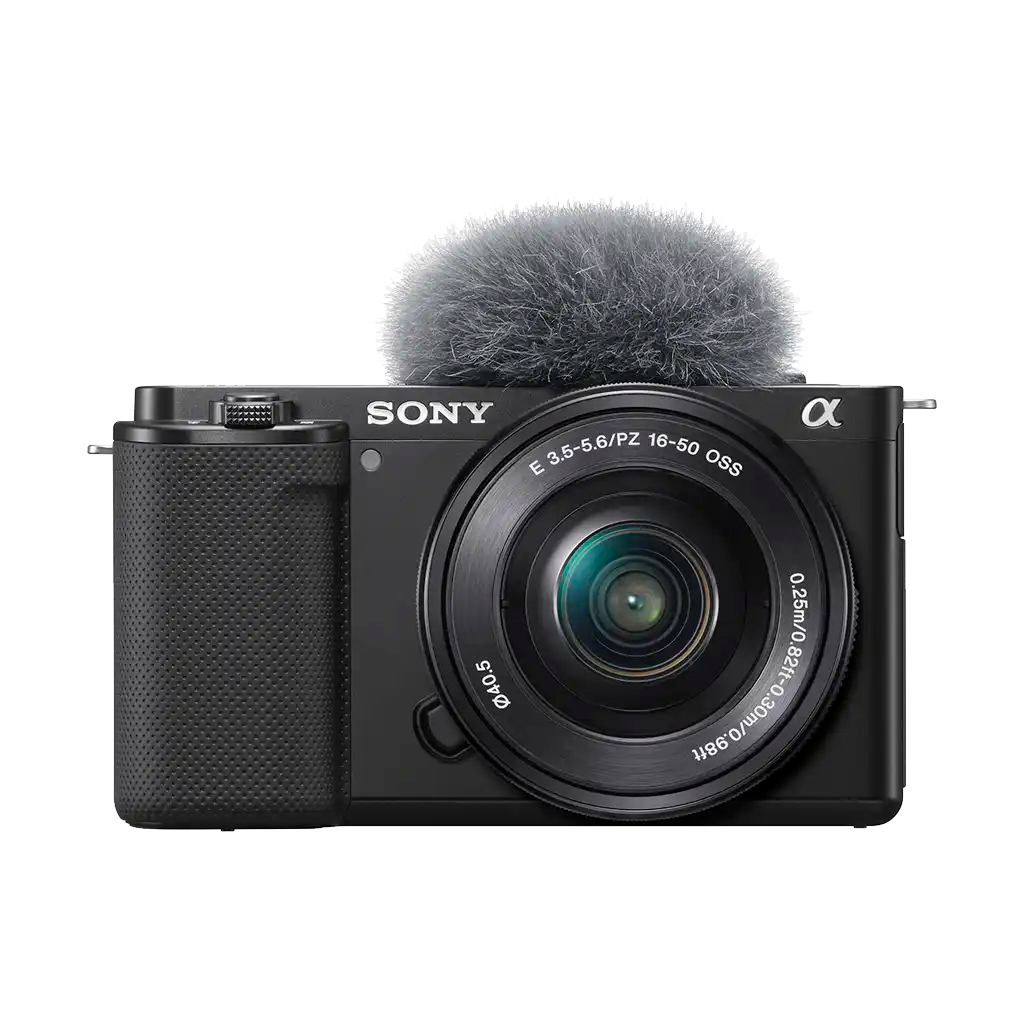 Sony ZV-E10 Mirrorless Camera with 16-50mm Lens + FREE ORMS Cleaning Kit, Strap, Card Holder (Valued at R735)